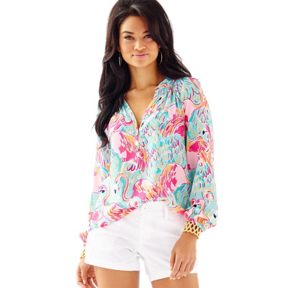 Lilly Pulitzer Peel and Eat Elsa Blouse